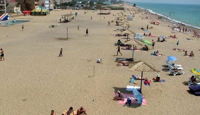 Пляж республика крым саки фото Сакский пляж Прибой, Крым, Черное море Пляж, Курорты, Город