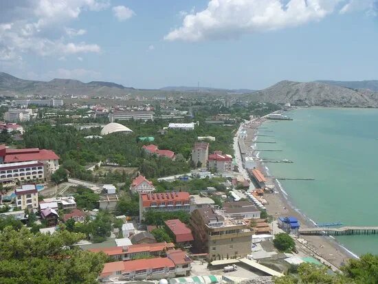 Пляж республика крым судак набережная улица фото Судак. Набережная - Picture of Paradise Resort, Sudak - Tripadvisor