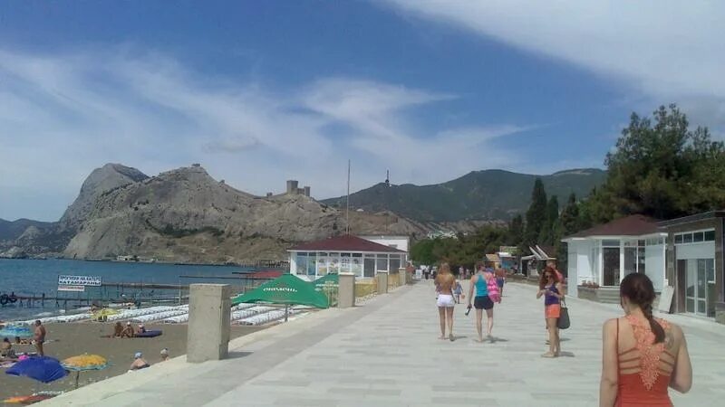 Пляж республика крым судак набережная улица фото Пляж республика крым судак набережная улица фото