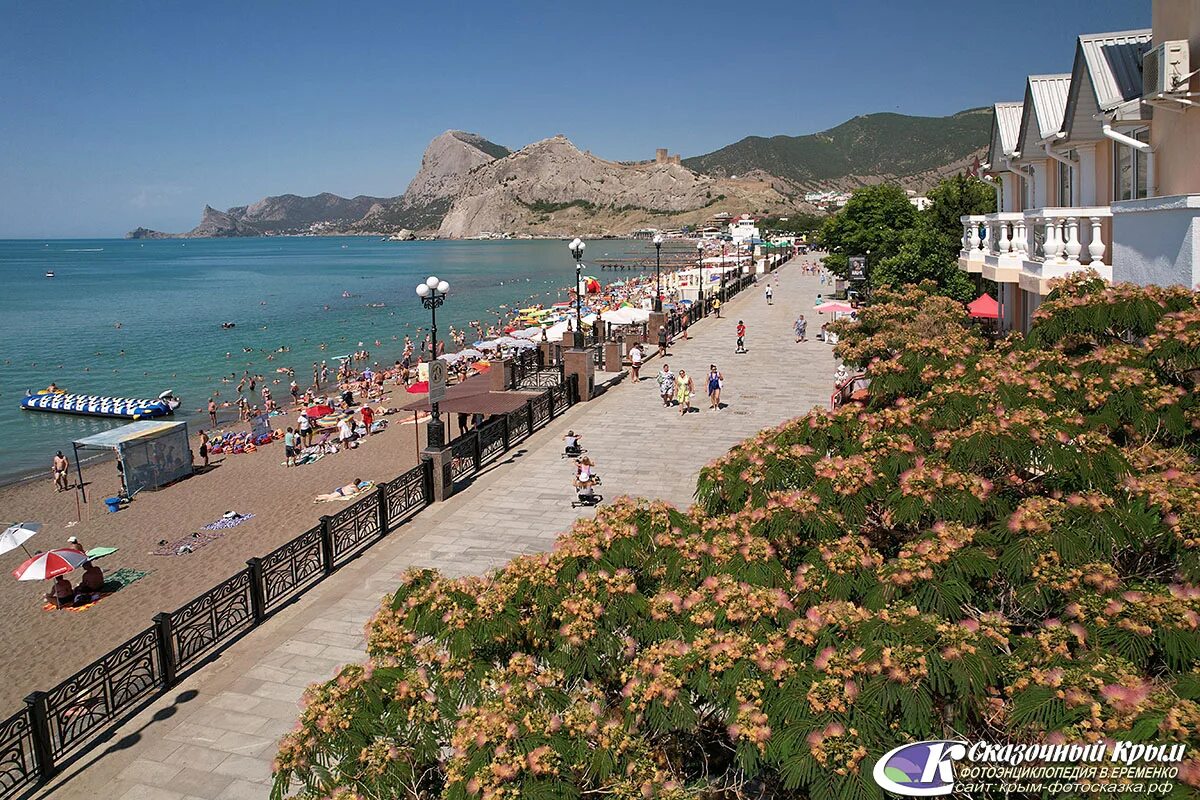 Пляж республика крым судак набережная улица фото Судак Крым Фотосказка