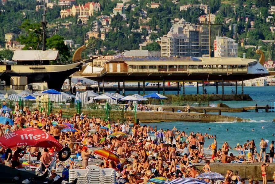 Пляж республика крым ялта фото Ялта - Фото и описание курорта