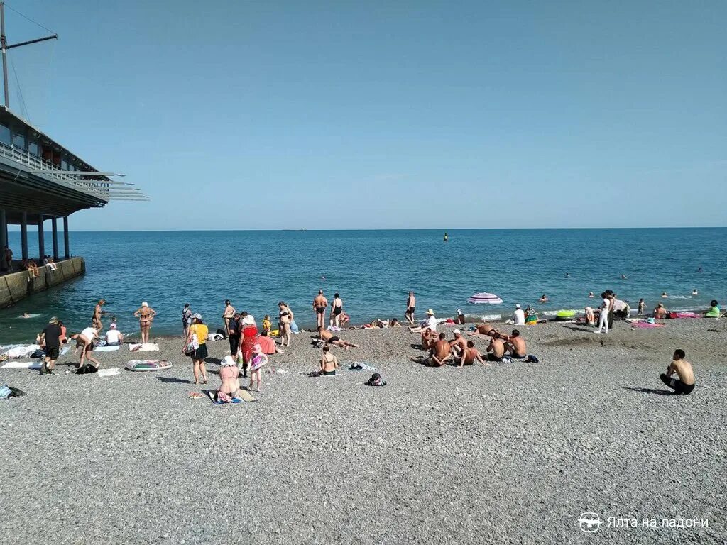 Пляж республика крым ялта фото Городской пляж в Ялте: как добраться, фото, видео, отзывы и цены на 2024 год