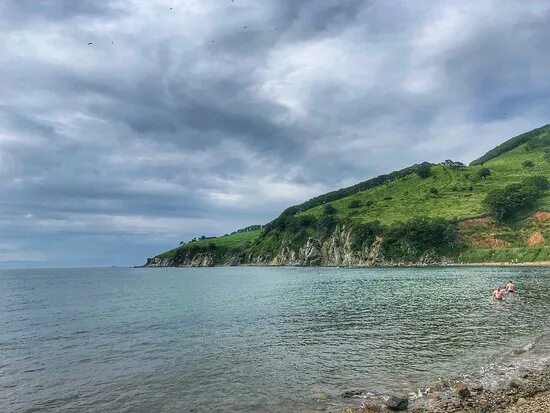 Пляж рица приморский край находка фото Самый нормальный городской пляж. До пляжа около 7 км из центра города по хорошей
