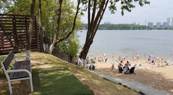 Пляж рублево московская область фото Пляж "Рублёво"