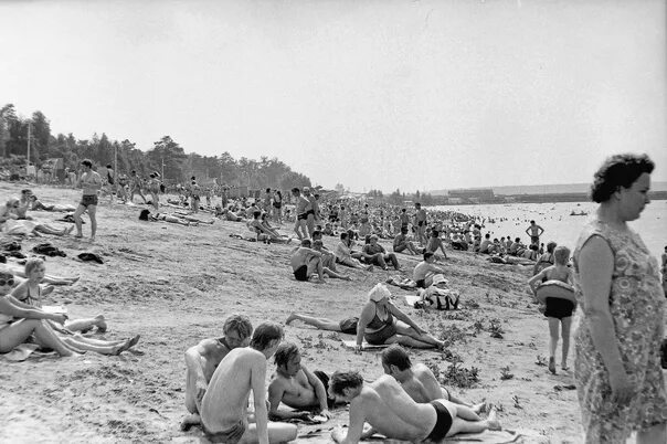 Пляж рублево московская область фото Rublyevsky Beach in 1972 #ретро@odi_city 2023 Типичное Одинцово VK
