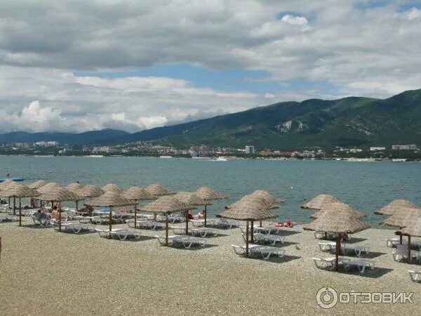 Пляж сады морей геленджик фото Отзыв о Пляж "Сады Морей" (Россия, Геленджик) Море,пляж, кругом красота, что мож