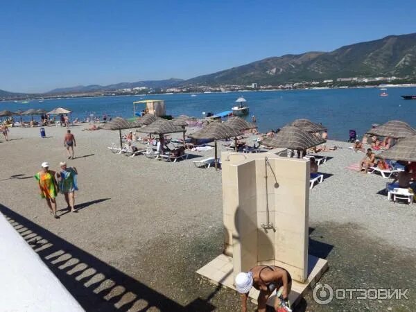Пляж сады морей геленджик фото Отзыв о Пляж "Сады Морей" (Россия, Геленджик) Всё круто, но есть и получше места