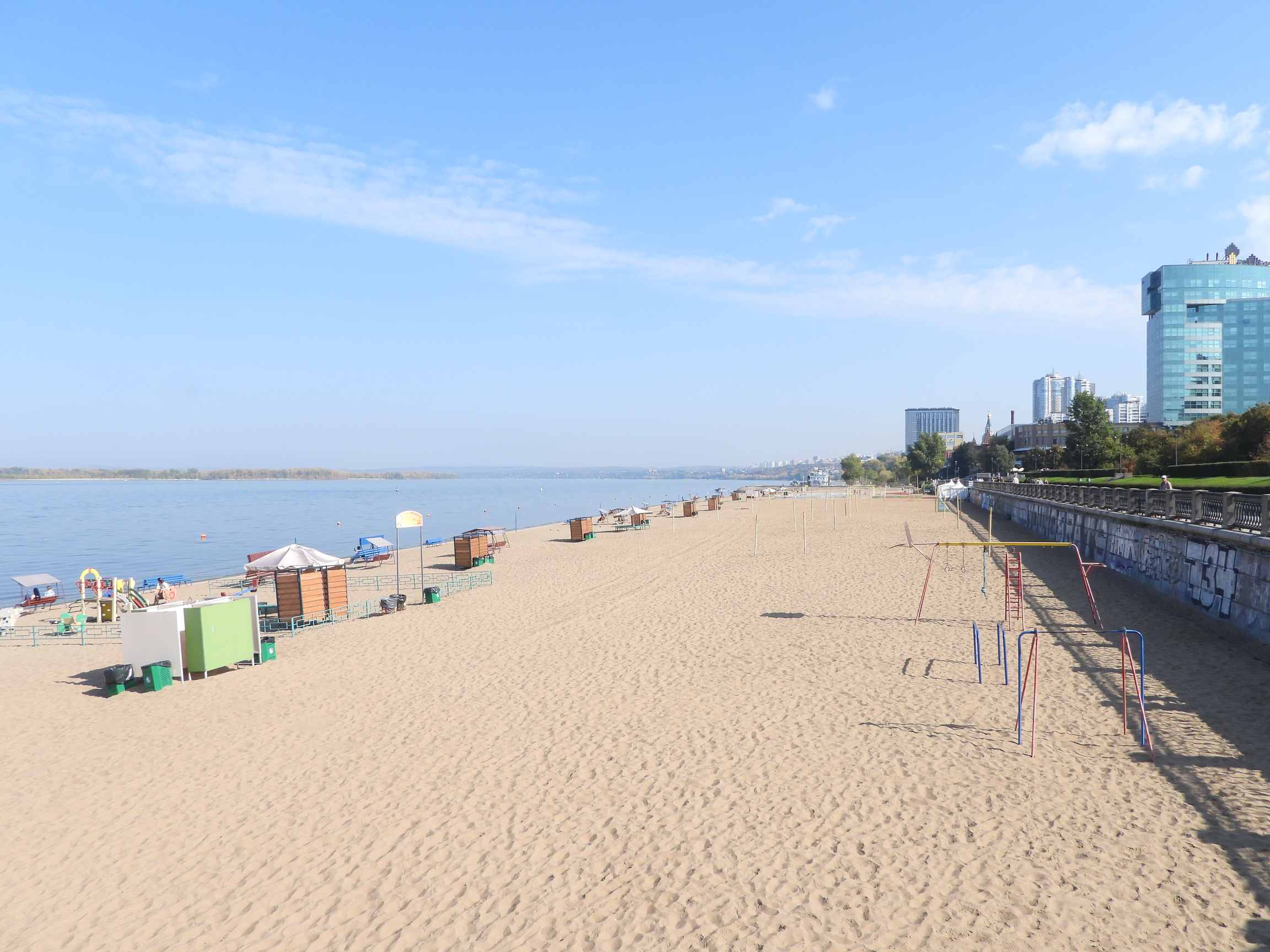 Пляж самары фото Photo: Пляж Орловской набережной, beach, gorodskoy okrug Samara, Leninskiy rayon