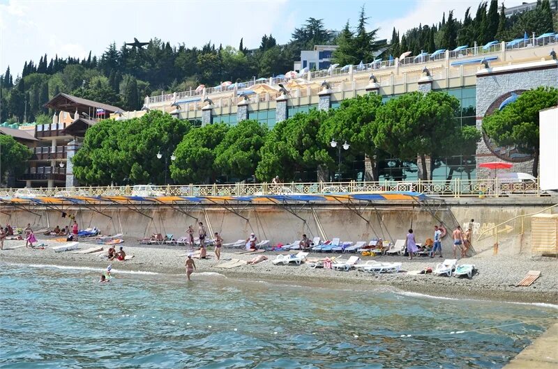 Пляж санатория алушта фото Киев санаторий 3* - Россия, Крым - Отели Пегас Туристик