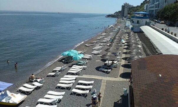 Пляж санатория алушта фото Пляж пансионата алушта: найдено 88 изображений