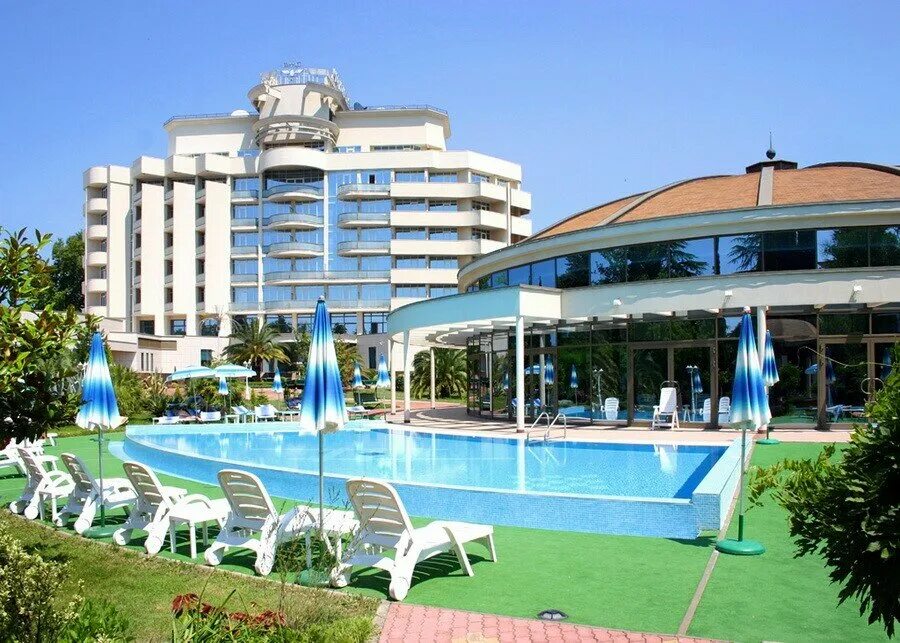 Пляж санатория черноморье сочи фото Panorama: Chernomorye, resort, Sochi, Tsentralniy Microdistrict, Ordzhonikidze S