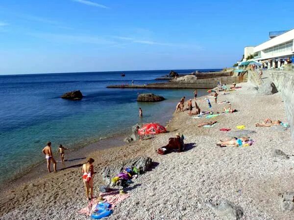 Пляж санатория форос республика крым фото Крым - туризм, путешествия. Фотогалерея "Форос" (ЮБК (Южный берег Крыма)). Фотог