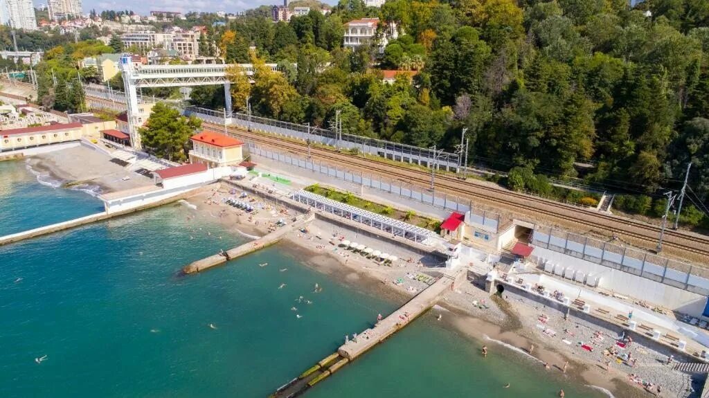 Пляж санатория металлург сочи фото Санаторий Металлург на Курортном проспекте 3* в Сочи, Краснодарский край, цены о