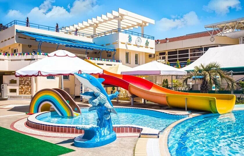 Пляж санатория октябрьский сочи фото Аквапарк санатория Октябрьский, water park, Sochi, Mamaika Microdistrict, Plekha