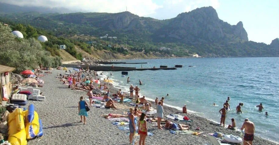 Пляж санаторное крым фото Санаторное - Фото и описание курорта