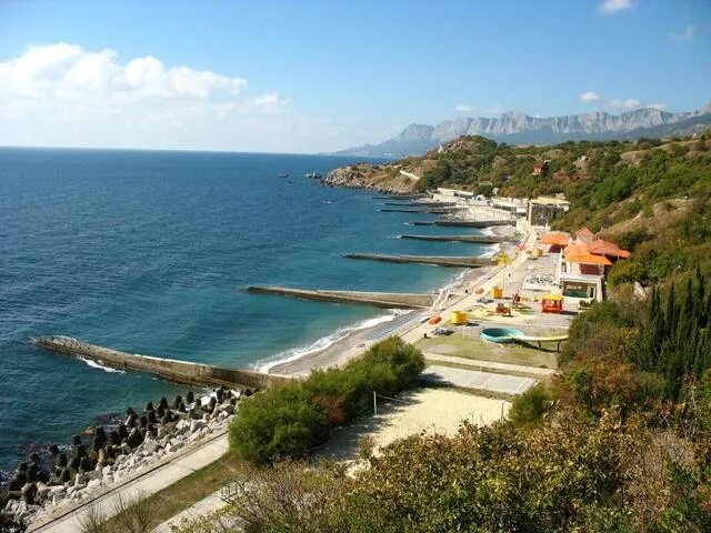 Пляж санаторное крым фото Отель Понизовка (Ponizovka) Санаторий (Крым: Ялта) - бронирование номеров 2024, 