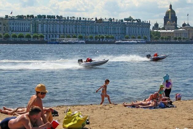 Пляж санкт петербурга фото Петербург занял второе место в стране по качеству жизни peterburg.ru