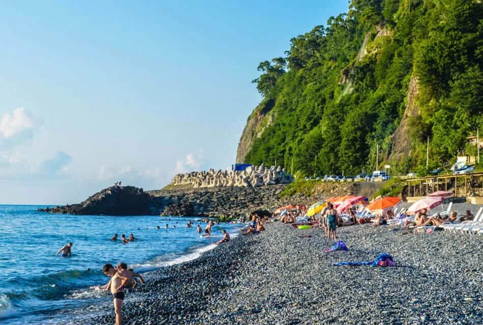 Пляж сарпи фото Сарпи фото YugNash.ru