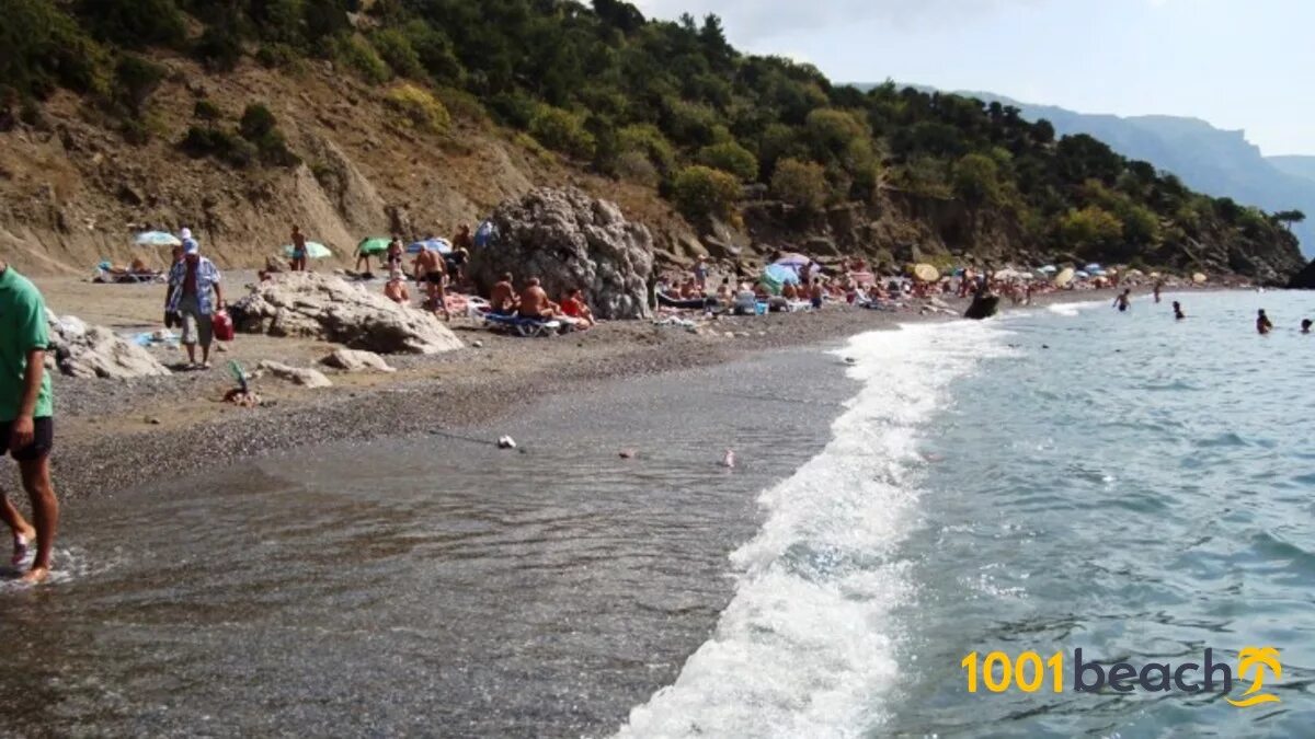 Пляж серебряный фото Пляж Серебряный (Serebryany beach)