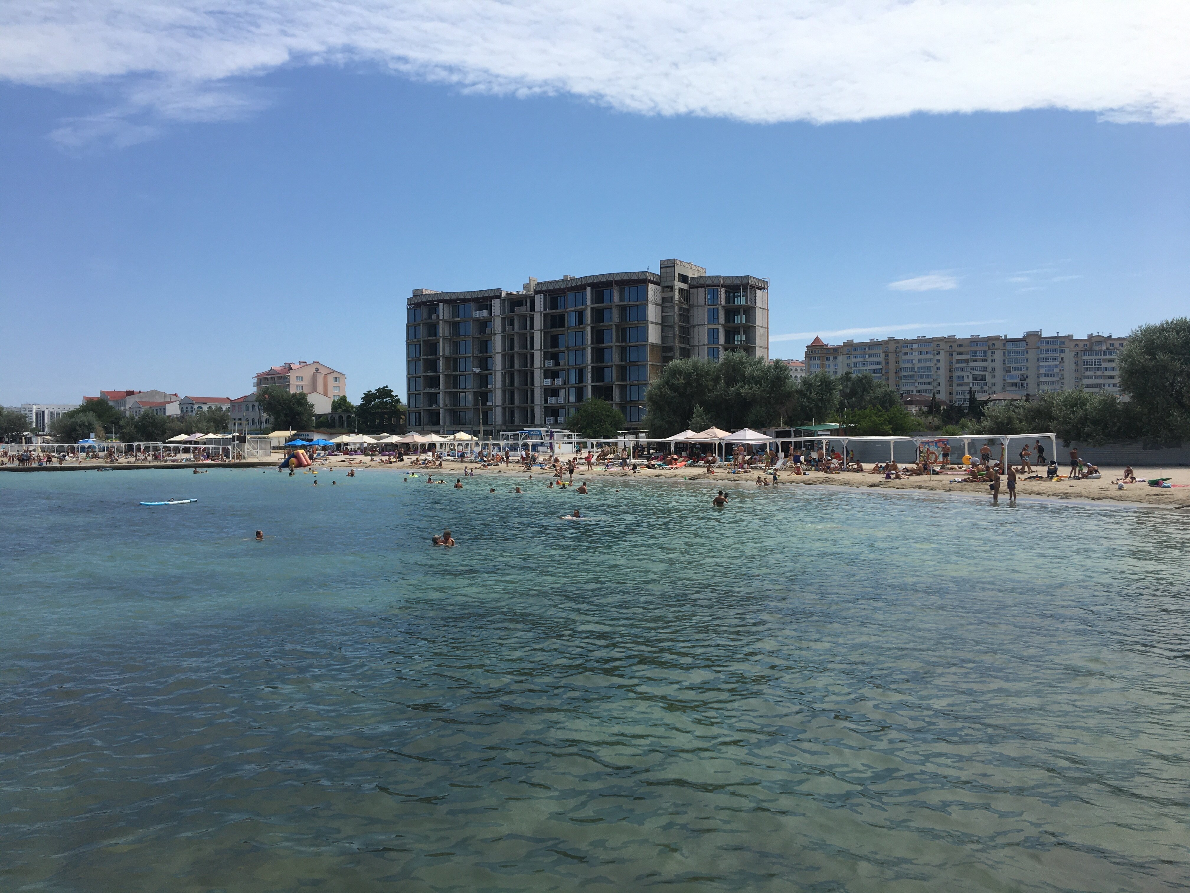 Пляж севастополь гагаринский муниципальный округ фото Photo: Omega, beach, Севастополь, Гагаринский муниципальный округ - Yandex Maps