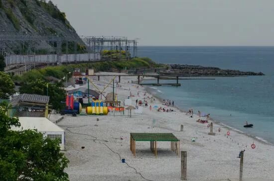 Пляж шепси фото Пляж Шепси - Picture of Energetik Hotel, Tuapse - Tripadvisor