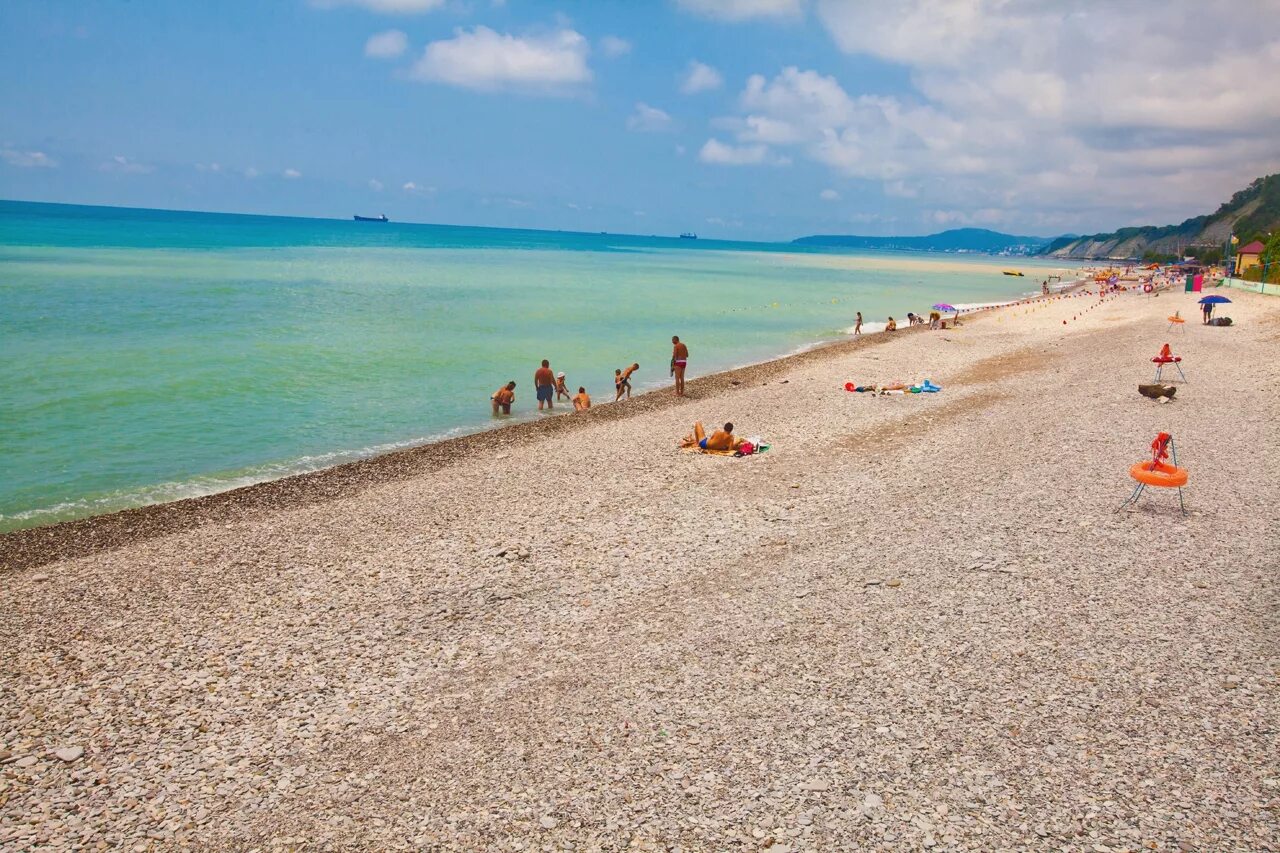 Пляж шепси фото Фото База отдыха Энергетик, Шепси, Туапсе