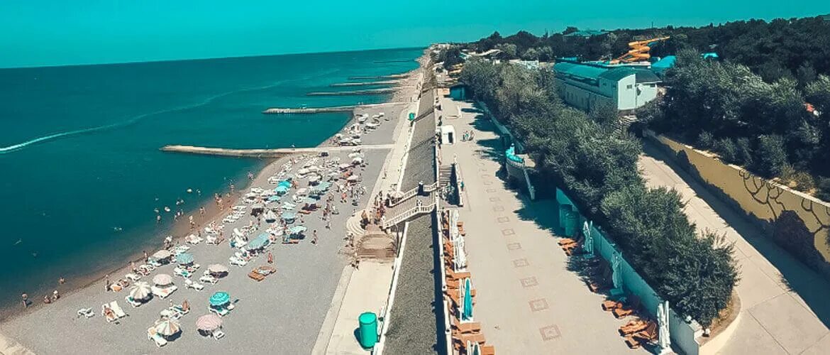 Пляж симферополя фото Курорт Николаевка в Крыму: описание, фото, достопримечательности
