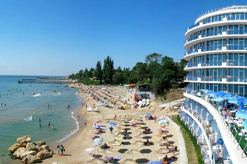 Пляж сириус фото Отель SIRIUS BEACH 4*, Святые Константин и Елена / St. Constantine and Elena Бол