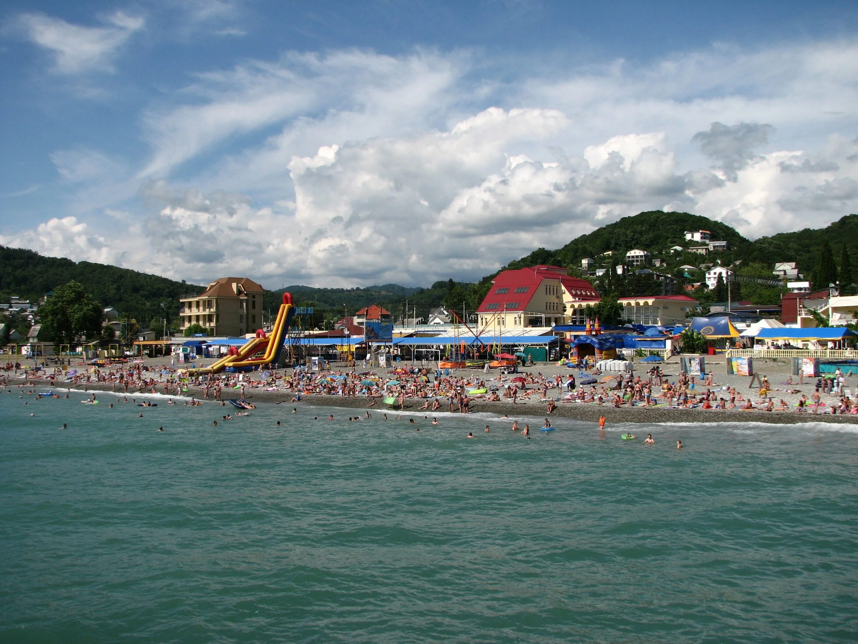 Пляж сочи лоо фото Г лоо