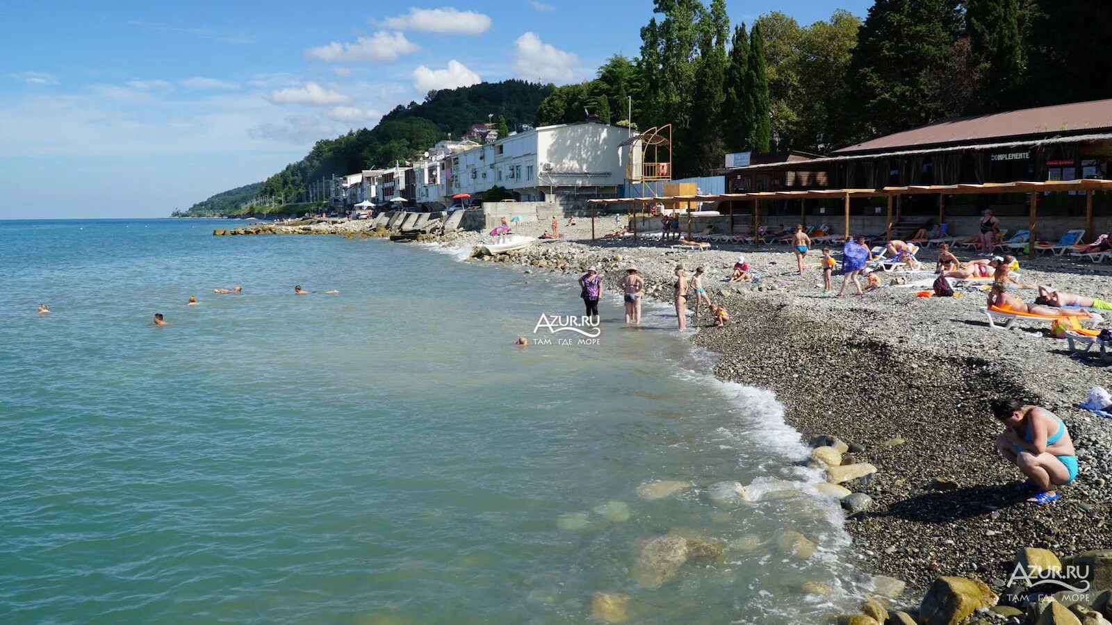 Пляж сочи лоо фото Фотогалерея Пляж "Дельфин" в Лоо и Горный Воздух Фото на сайте Azur.ru