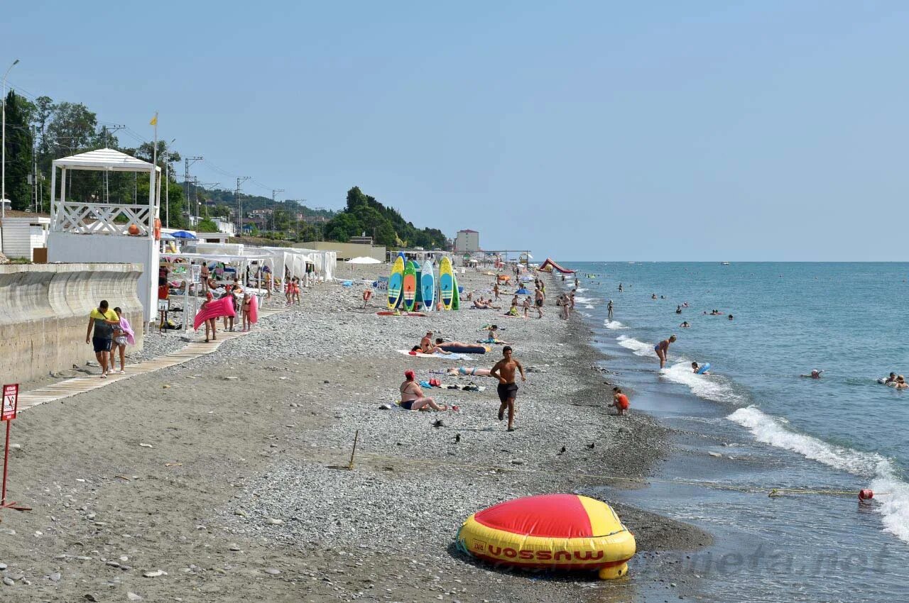 Пляж сочи лоо фото Песчаные пляжи в Лоо