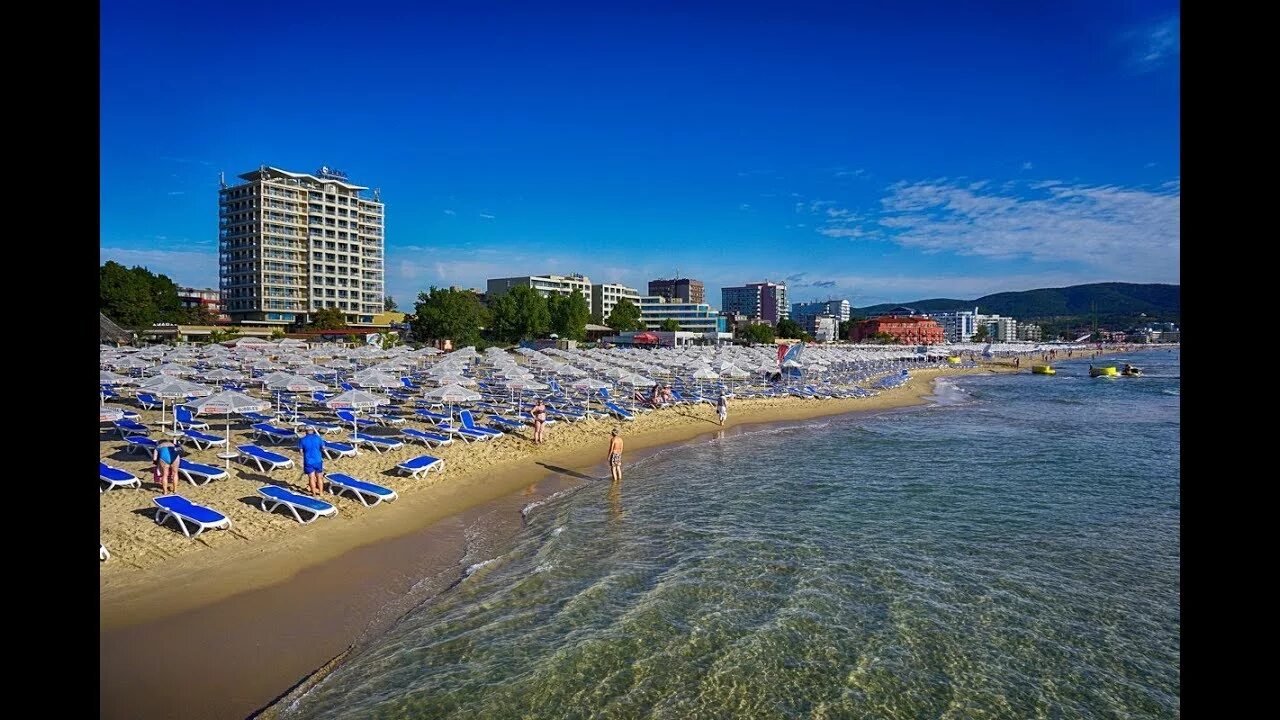 Пляж солнечный берег фото Болгария Солнечный берег Чайки , море, пляж Bulgaria Sunny beach - YouTube