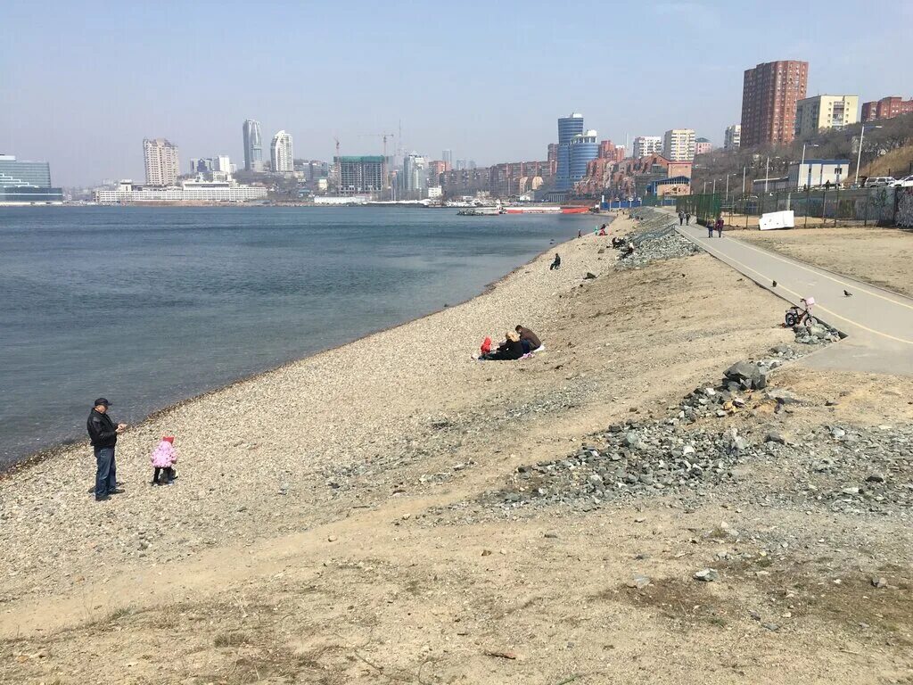 Пляж солнечный владивосток фото Beach, beach, Russia, Primorye Territory, Vladivostok, ulitsa Leytenanta Shmidta
