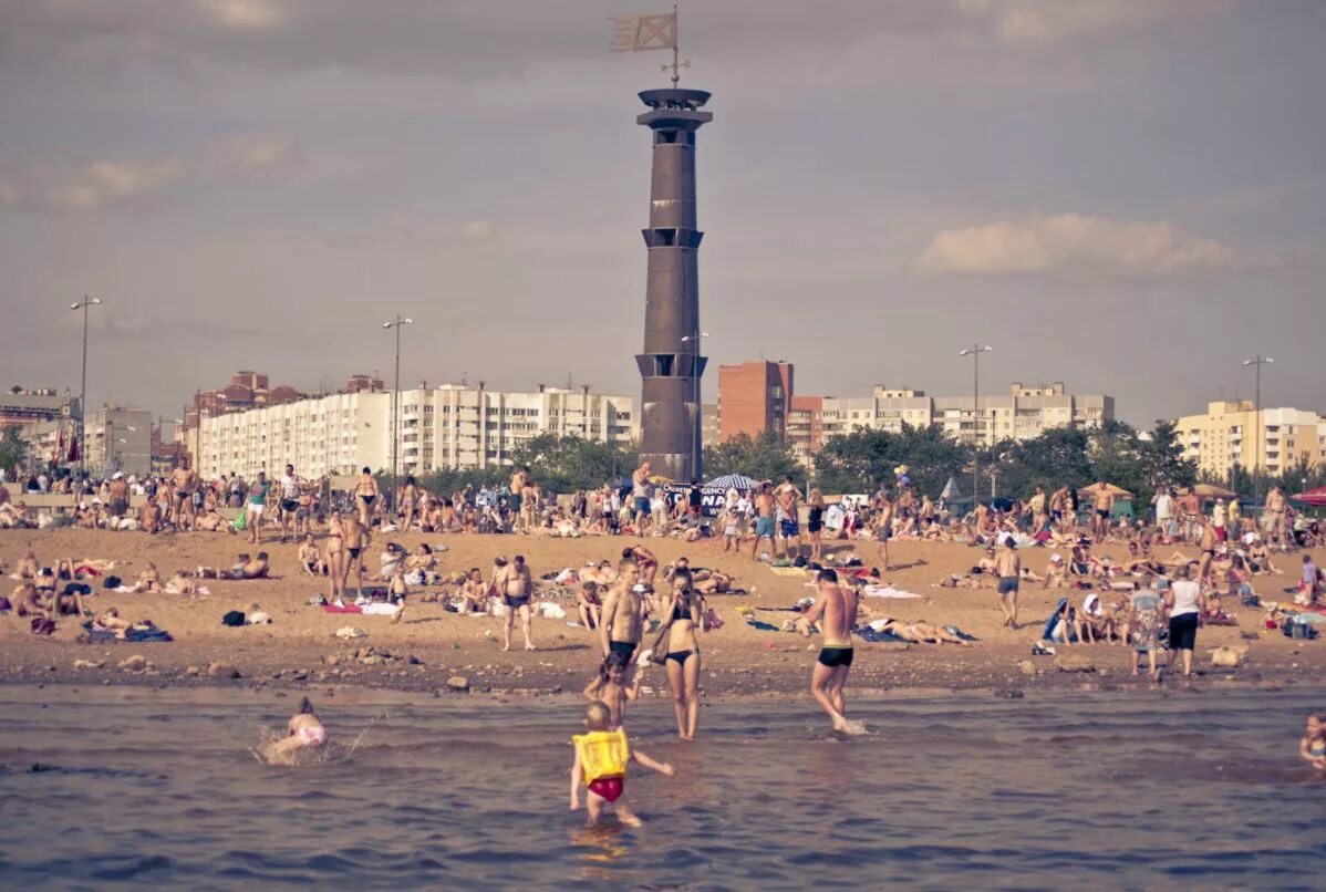 Пляж спб фото Все водоёмы Петербурга оказались непригодными для купания