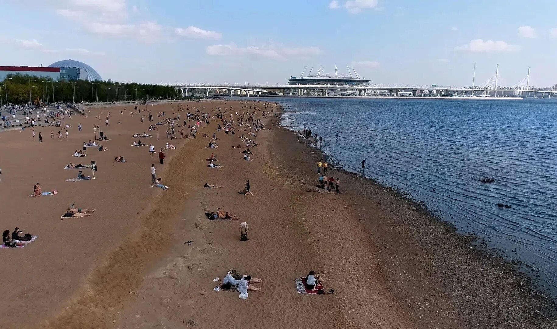 Пляж спб фото Роспотребнадзор вновь признал все петербургские пляжи непригодными для купания Т