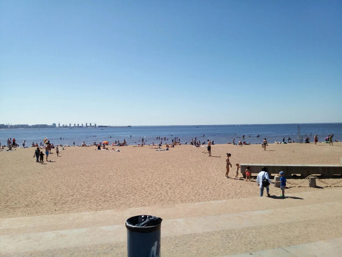 Пляж спб фото Пляж 300 летия