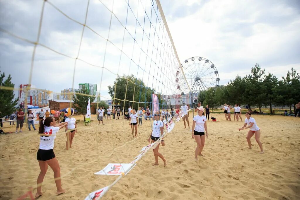 Пляж спутнике фото Sputnik, beach, Russia, Penza Region, Penzenskiy rayon, Village of Zasechnoe, pa