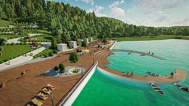 Пляж ставропольский край кисловодск фото Как готовят к курортному сезону знаменитое Старое озеро в Кисловодске - Рамблер/