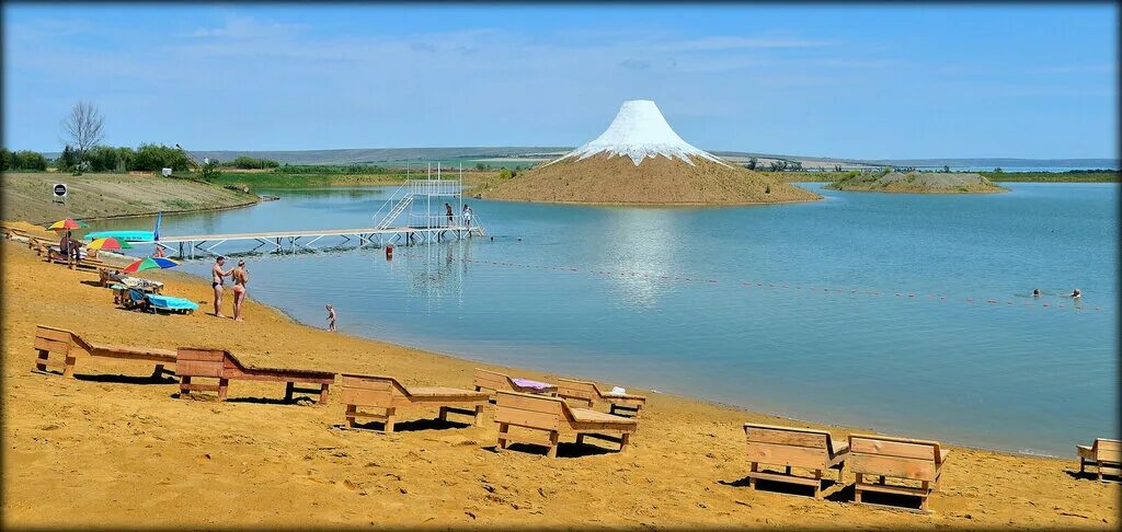 Пляж ставропольский край пятигорск фото Vulkan, beach, Stavropol Territory, Popovskiye prudy - Yandex Maps