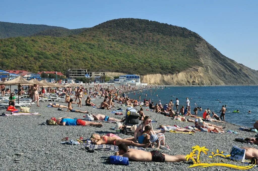 Пляж сукко в анапе фото Едем в Сукко - дорога, набережная, море - фото