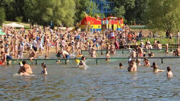 Пляж тула фото Тульские пляжи активно готовят к летнему сезону
