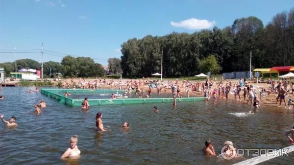 Пляж тула фото Отзыв о Городской пляж в Центральном парке культуры и отдыха им. П.П. Белоусова 