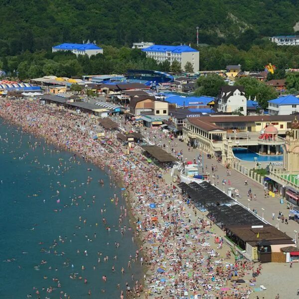 Пляж в архипо фото Лучшие пляжи в поселке Архипо-Осиповка - подробное описание, фотографии, актуаль