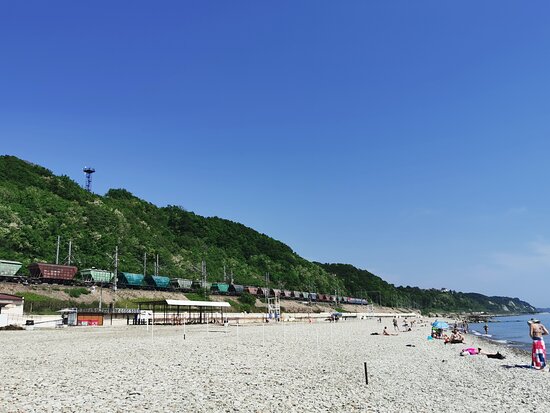 Пляж в туапсе фото Схема пляжа - Picture of Central City Beach, Tuapse - Tripadvisor