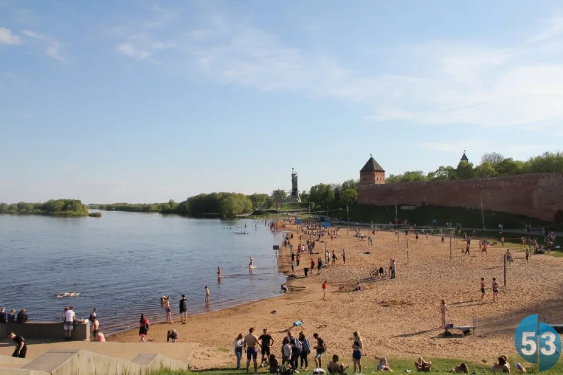 Пляж великий новгород район софийская сторона фото Новгородские и старорусские пляжи оказались в черном списке Роспотребнадзора - С