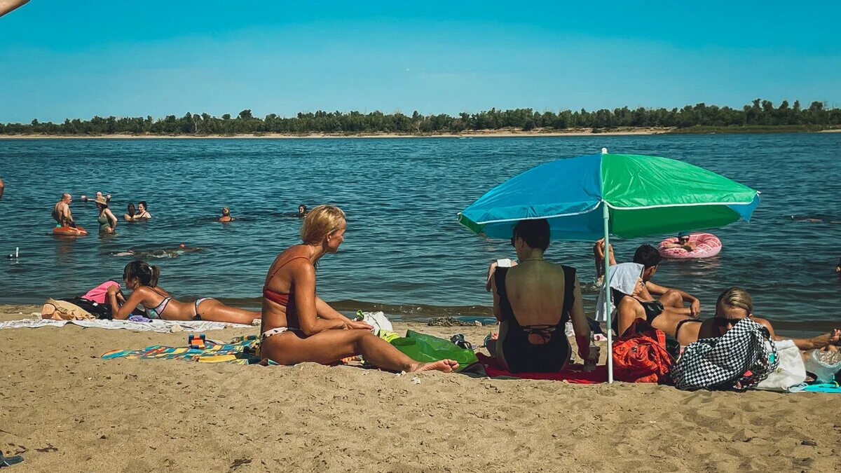 Пляж волгоградская область волжский фото Места отдыха у воды назвали жителям Волгограда НовостиВолгограда.ру Дзен