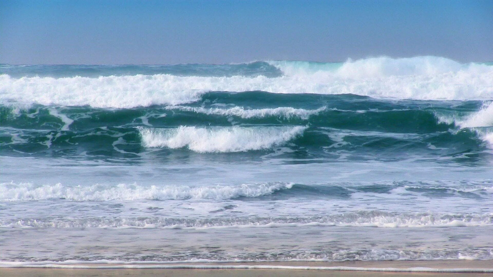 Пляж волны фото Breaking Waves - 1 Hour of Beautiful Pacific Ocean Waves in HD #itreallysounds W
