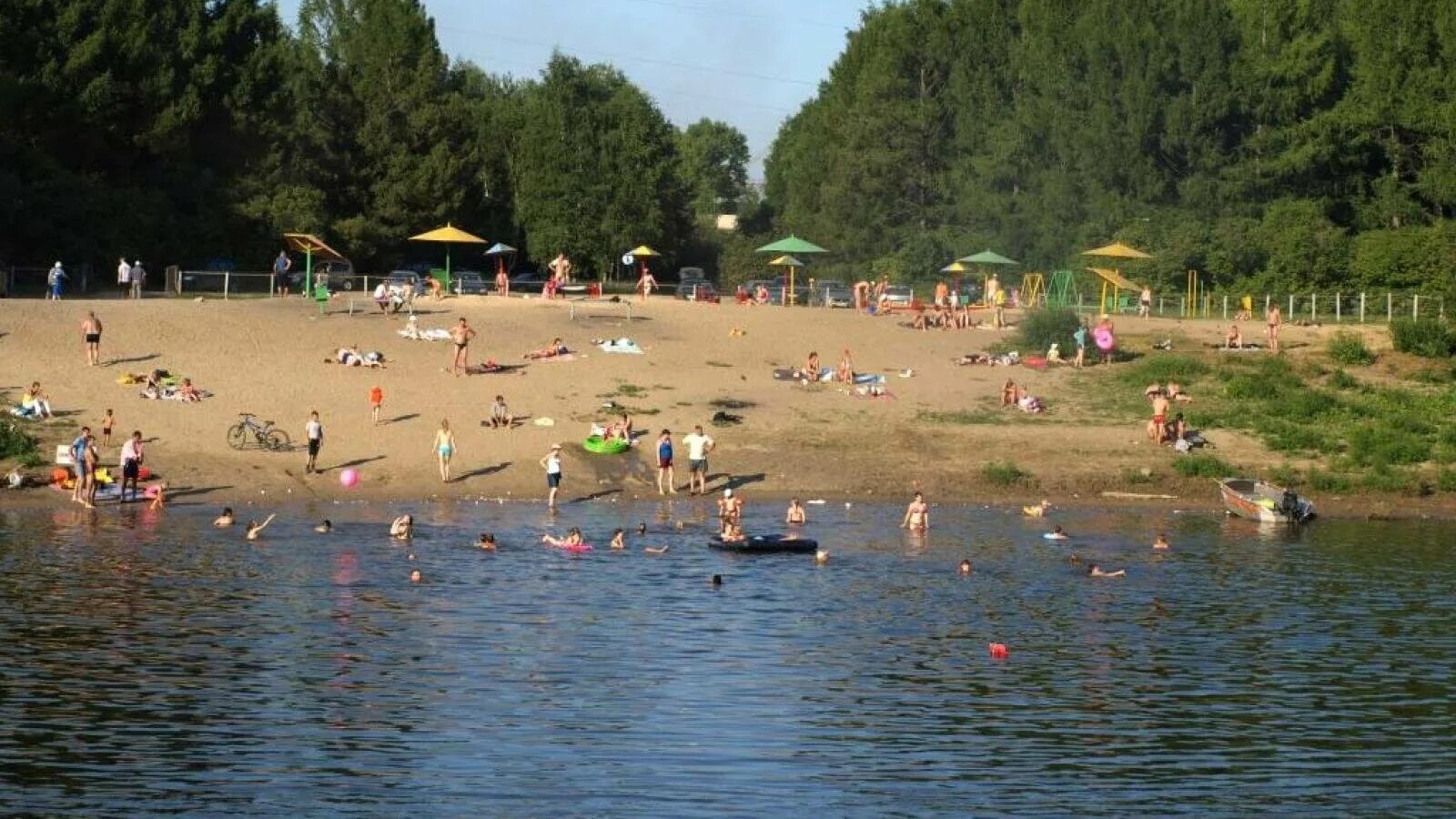 Пляж вологда фото На Вологодчине 15 пляжей работают официально " Онлайн Вологда - о том, чем живет