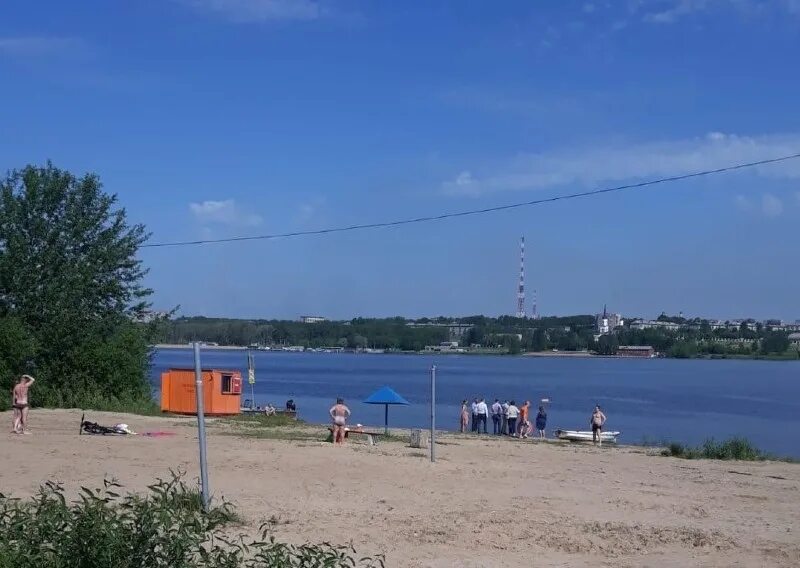 Пляж вологда фото В Череповце с 1 сентября официально закрыты пляжи: Яндекс.Новости