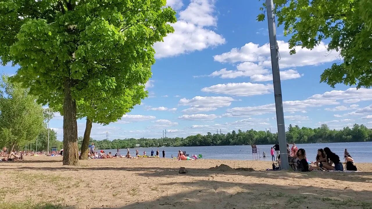 Пляж воздух псков фото MOONEY'S BAY BEACH PARK?(HYPERLAPSE) - YouTube